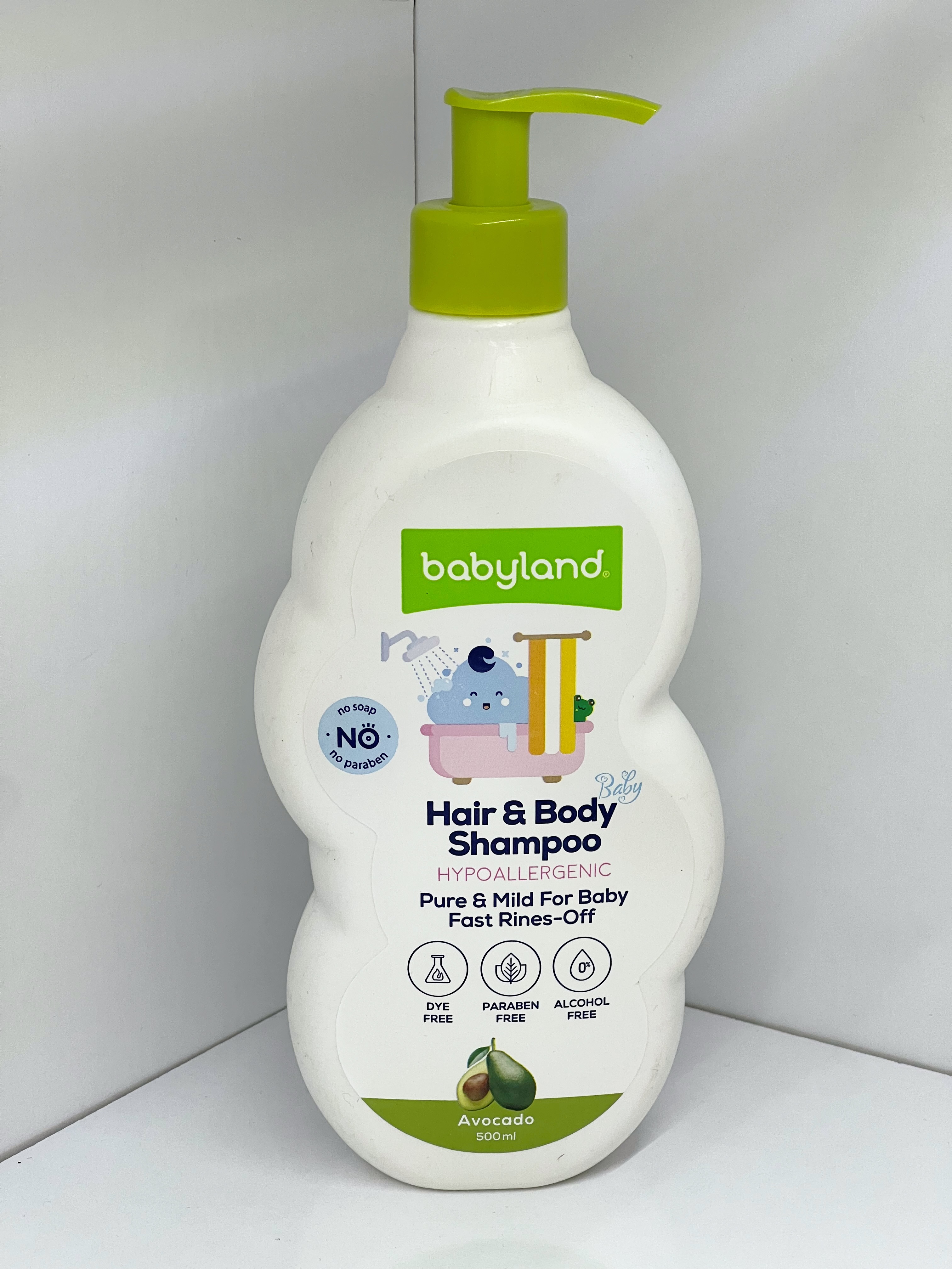 شامپو سر و بدن ۵۰۰ میل آووکادو کد ۳۳۱۹